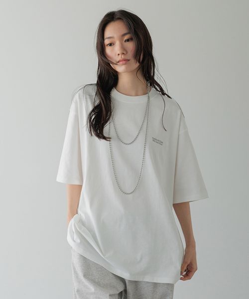 LOWRYS FARM 【LFM(U)】CREW NECKT/SS【UNISEX】 オフホワイト M メンズ ローリーズファーム 593569 and ST アンドエスティ(旧ドットエスティ) LOWRYS FARM 【LFM(U)】CREW NECKT/SS【UNISEX】 オフホワイト M メンズ ローリーズファーム 593569 and ST アンドエスティ(旧ドットエスティ)
