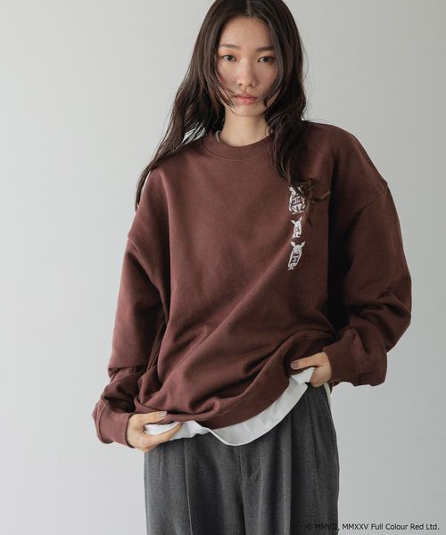 LOWRYS FARM 【LFM(U)】BRANDALISEDウラケクルーネック【UNISEX】 ブラウン M メンズ ローリーズファーム 598244 and ST アンドエスティ(旧ドットエスティ) LOWRYS FARM 【LFM(U)】BRANDALISEDウラケクルーネック【UNISEX】 ブラウン M メンズ ローリーズファーム 598244 and ST アンドエスティ(旧ドットエスティ)