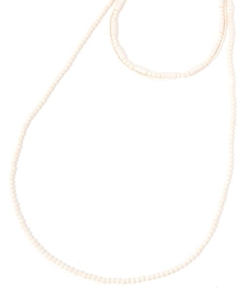 LOWRYS FARM ショートandロングネックレス ナチュラル ウィメンズグッズ ローリーズファーム 598332 and ST アンドエスティ(旧ドットエスティ) LOWRYS FARM ショートandロングネックレス ナチュラル ウィメンズグッズ ローリーズファーム 598332 and ST アンドエスティ(旧ドットエスティ)