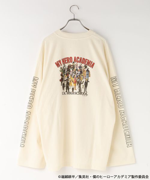 LOWRYS FARM 【160-170サイズ】【僕のヒーローアカデミア】プリントTLS ナチュラル FREE キッズ ローリーズファーム 600599 and ST アンドエスティ(旧ドットエスティ) LOWRYS FARM 【160-170サイズ】【僕のヒーローアカデミア】プリントTLS ナチュラル FREE キッズ ローリーズファーム 600599 and ST アンドエスティ(旧ドットエスティ)