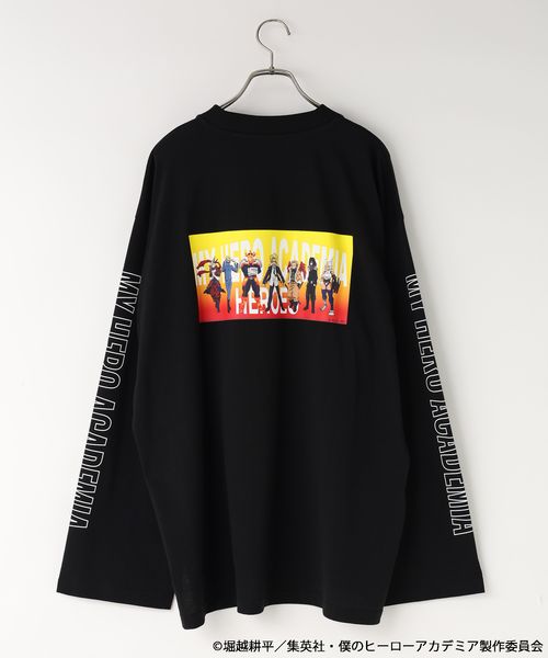 LOWRYS FARM 【160-170サイズ】【僕のヒーローアカデミア】プリントTLS ブラック FREE キッズ ローリーズファーム 600599 and ST アンドエスティ(旧ドットエスティ) LOWRYS FARM 【160-170サイズ】【僕のヒーローアカデミア】プリントTLS ブラック FREE キッズ ローリーズファーム 600599 and ST アンドエスティ(旧ドットエスティ)