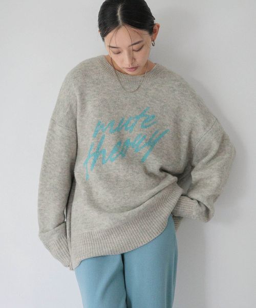 LOWRYS FARM 【追加予約】ロゴニットプルオーバーLS グレー FREE ウィメンズインナー ローリーズファーム 605885 and ST アンドエスティ(旧ドットエスティ) LOWRYS FARM 【追加予約】ロゴニットプルオーバーLS グレー FREE ウィメンズインナー ローリーズファーム 605885 and ST アンドエスティ(旧ドットエスティ)