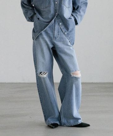 WEB先行予約】ワイドストレートデニムパンツ | [公式]ローリーズ