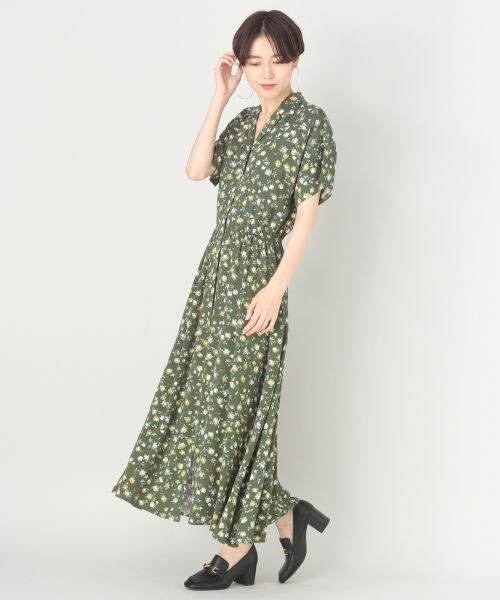 ハナガラカイキンシャツワンピース 公式 ローリーズファーム Lowrys Farm 通販