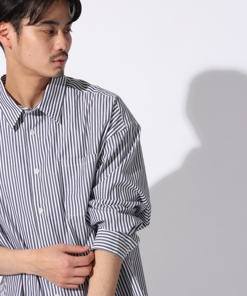 Mens プレミアムストライプシャツ 公式 ローリーズファーム Lowrys Farm 通販