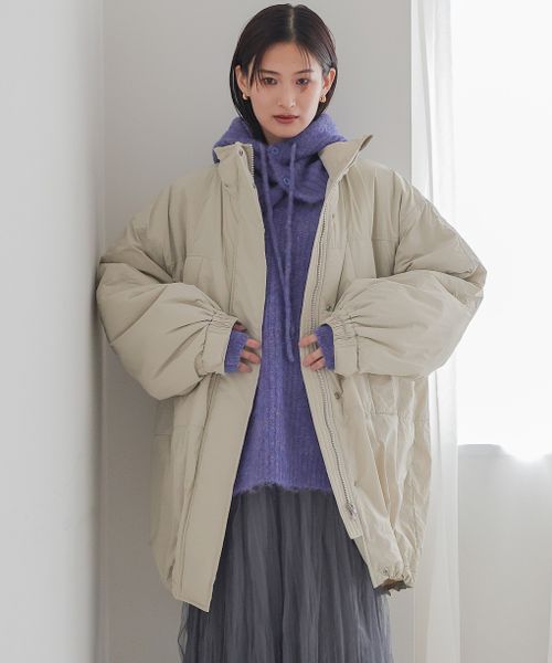 ローリーズファーム 中綿モンスターコート - レディースファッション