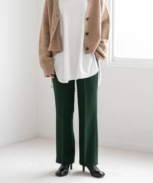 【カラー予約受付中】ツイルカラーフレアパンツ