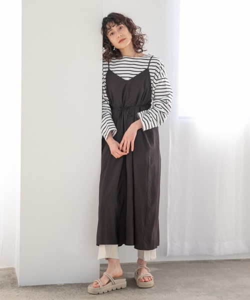 バンブーレーヨンキャミワンピース 公式 ローリーズファーム Lowrys Farm 通販 バンブーレーヨンキャミワンピース 公式 ローリーズファーム Lowrys Farm 通販