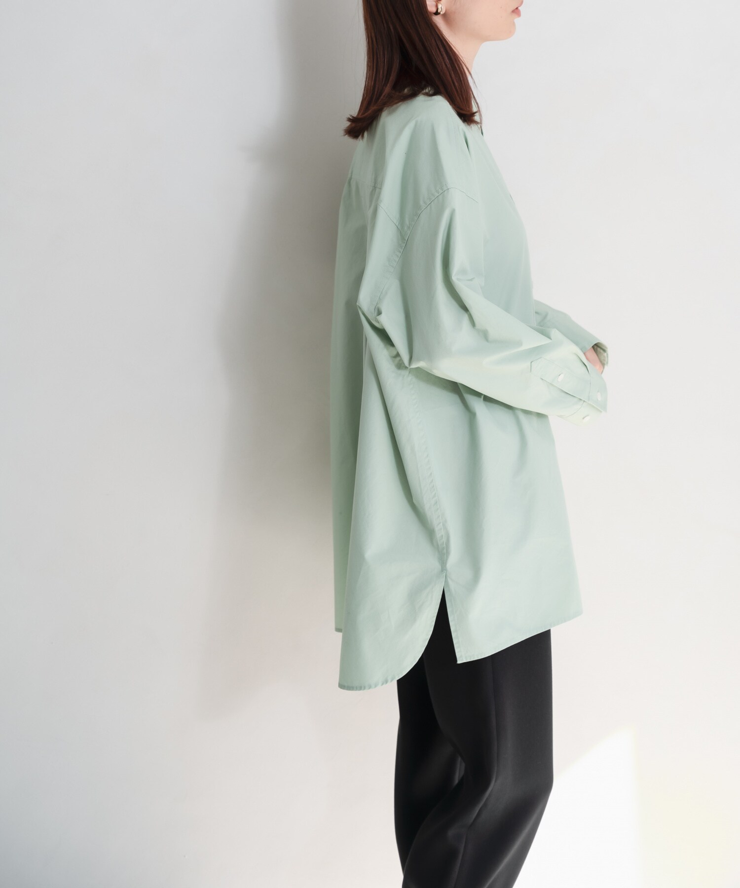 ヨンファ YONFA seethrough shirt tunic 