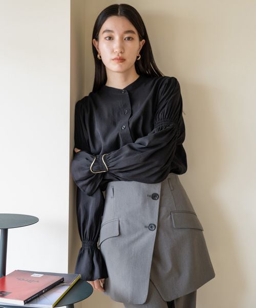 袖シャーリングシャツロングスリーブ | [公式]ローリーズ