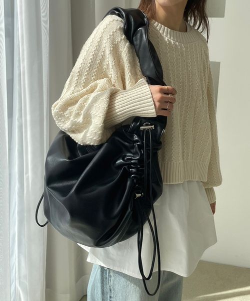 NEWカラー予約受付中】クシュクシュショルダーＢＡＧ | [公式