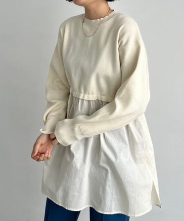 フハクドッキングニットチュニックLS | [公式]ローリーズ