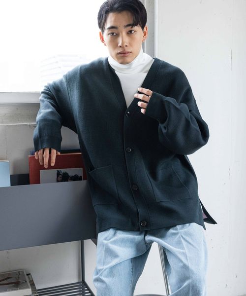 LOWRYS FARM 【MEN】リバーシブルニットカーデ ネイビー M メンズ ローリーズファーム 991670 and ST アンドエスティ(旧ドットエスティ) LOWRYS FARM 【MEN】リバーシブルニットカーデ ネイビー M メンズ ローリーズファーム 991670 and ST アンドエスティ(旧ドットエスティ)