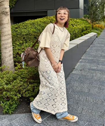 新品・未使用【バヤコ】keep being you ライトデニムパンツ ホワイト