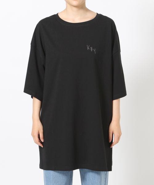 and ST MAKE 【バヤコ企画】フェスTシャツ［keep being you］ ブラック FREE keep being you アンドエスティメイク 574981 and ST アンドエスティ（旧ドットエスティ）