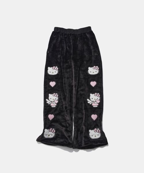and ST MAKE 【HELLO KITTY】ルームウェアパンツ ブラック FREE IP アンドエスティメイク 600036 and ST アンドエスティ(旧ドットエスティ) and ST MAKE 【HELLO KITTY】ルームウェアパンツ ブラック FREE IP アンドエスティメイク 600036 and ST アンドエスティ(旧ドットエスティ)