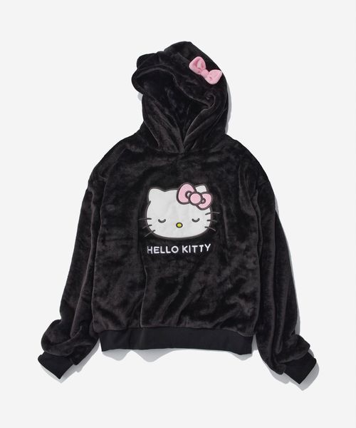 and ST MAKE 【HELLO KITTY】ルームウェアトップス ブラック FREE IP アンドエスティメイク 600038 and ST アンドエスティ(旧ドットエスティ) and ST MAKE 【HELLO KITTY】ルームウェアトップス ブラック FREE IP アンドエスティメイク 600038 and ST アンドエスティ(旧ドットエスティ)