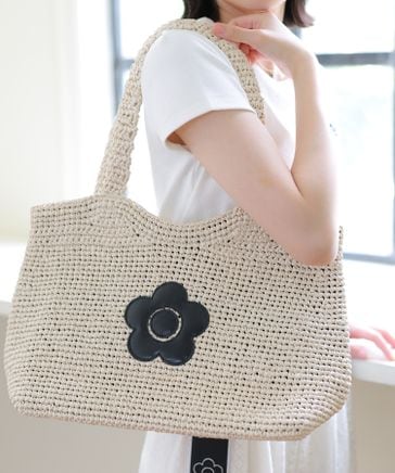 クロッシェラフィアライク トート | MARY QUANT（マリークワント）通販