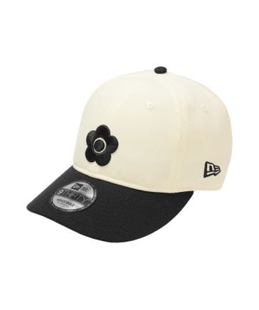 マリークワント NEW ERA デイジー キャップ ブラック タグ付き新品未使用 NEW ERA×MARY QUANT BIGデイジー キャップ | MARY QUANT（マリー