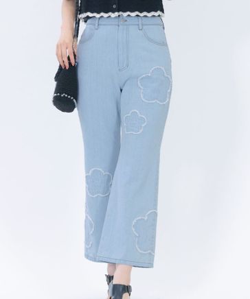 デイジーパッチデニム パンツ | MARY QUANT（マリークワント）通販｜and ST