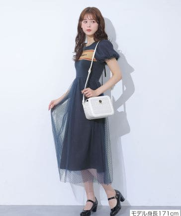 レトロロゴライン ワンピース | MARY QUANT（マリークワント）通販｜and ST