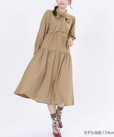 シャツリボン ワンピース | MARY QUANT（マリークワント）通販｜and ST