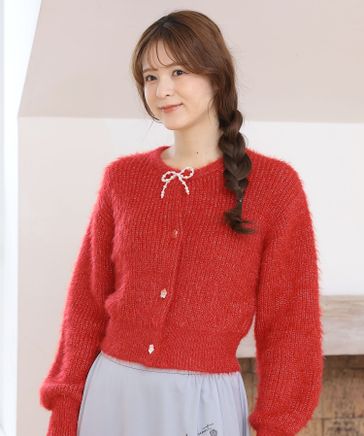 パールリボン カーディガン | MARY QUANT（マリークワント）通販｜and ST