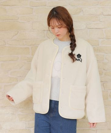 MQロゴボア ブルゾン | MARY QUANT（マリークワント）通販｜and ST