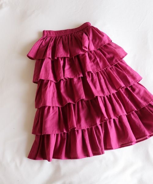 merruny. PRINCESS ティアードスカート ピンク 33インチ キッズ メルニー 145286 and ST アンドエスティ(旧ドットエスティ) merruny. PRINCESS ティアードスカート ピンク 33インチ キッズ メルニー 145286 and ST アンドエスティ(旧ドットエスティ)