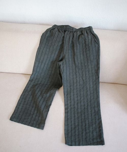 merruny. シャドーチェックパンツ シルバー S キッズ メルニー 496579 and ST アンドエスティ(旧ドットエスティ) merruny. シャドーチェックパンツ シルバー S キッズ メルニー 496579 and ST アンドエスティ(旧ドットエスティ)
