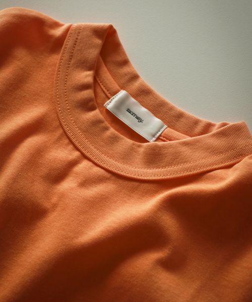 merruny. ロゴ刺繍フレンチスリーブTEE オレンジ M キッズ メルニー 593169 and ST アンドエスティ(旧ドットエスティ) merruny. ロゴ刺繍フレンチスリーブTEE オレンジ M キッズ メルニー 593169 and ST アンドエスティ(旧ドットエスティ)