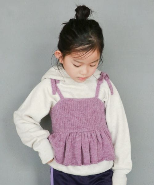 merruny. ペプラムニットキャミ パープル FREE キッズ メルニー 626972 and ST アンドエスティ(旧ドットエスティ) merruny. ペプラムニットキャミ パープル FREE キッズ メルニー 626972 and ST アンドエスティ(旧ドットエスティ)
