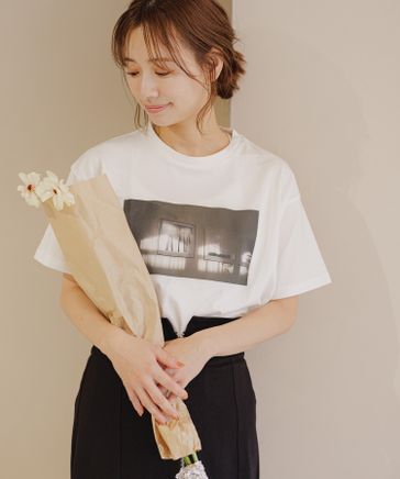 花盛友里さんコラボ】コラボアートフォトTシャツ | [公式]ミスティウーマン（mysty woman）通販