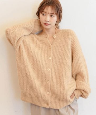 WEB限定】MiO企画・ニュアンスもふもふカーディガン | [公式]ミスティ