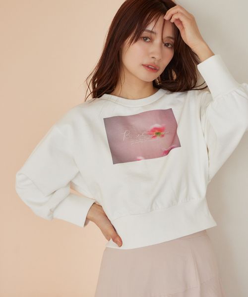 mysty woman 【花盛友里さんコラボ】コラボフォトプリントウラケ オフホワイト FREE ウィメンズインナー ミスティーウーマン 327597 and ST アンドエスティ(旧ドットエスティ) mysty woman 【花盛友里さんコラボ】コラボフォトプリントウラケ オフホワイト FREE ウィメンズインナー ミスティーウーマン 327597 and ST アンドエスティ(旧ドットエスティ)