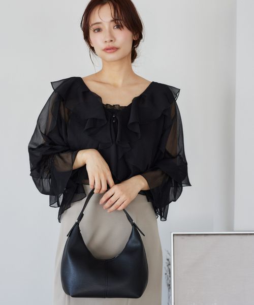 mysty woman ワンショルダーBAG ブラック FREE ウィメンズグッズ ミスティーウーマン 453136 and ST アンドエスティ(旧ドットエスティ) mysty woman ワンショルダーBAG ブラック FREE ウィメンズグッズ ミスティーウーマン 453136 and ST アンドエスティ(旧ドットエスティ)