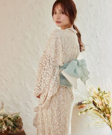 楽天市場】【WEB限定】総レース浴衣帯3点セット mysty woman
