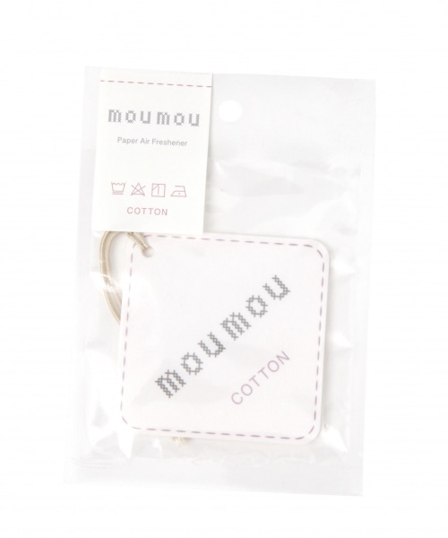mysty woman 【moumou】ペーパーエアフレッシュナー ホワイト FREE ウィメンズグッズ ミスティーウーマン 920848 and ST アンドエスティ(旧ドットエスティ) mysty woman 【moumou】ペーパーエアフレッシュナー ホワイト FREE ウィメンズグッズ ミスティーウーマン 920848 and ST アンドエスティ(旧ドットエスティ)
