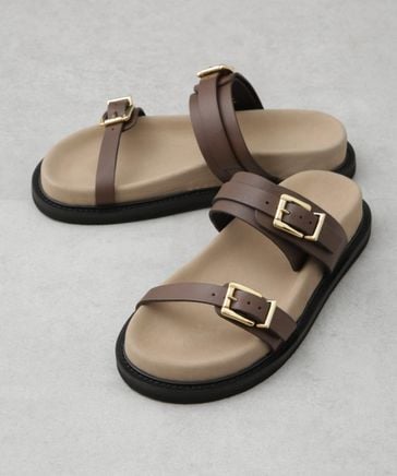 CAMINANDO/DOUBLE BUCKLE SANDALS | [公式]NANO universe（ナノ