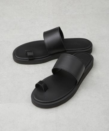 PADRONE THE STANDARD LINE/別注 THONG SANDAL / 指ぬきレザー | [公式