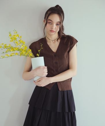 ♖専用ページですй1594-B+й1594-C♖ニットSet up+リネンパレオ スパンコールシアーニット | [公式]NATURAL BEAUTY BASIC（ナチュラル