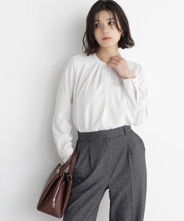 フロントタックブラウス 26AW | [公式]NATURAL BEAUTY BASIC
