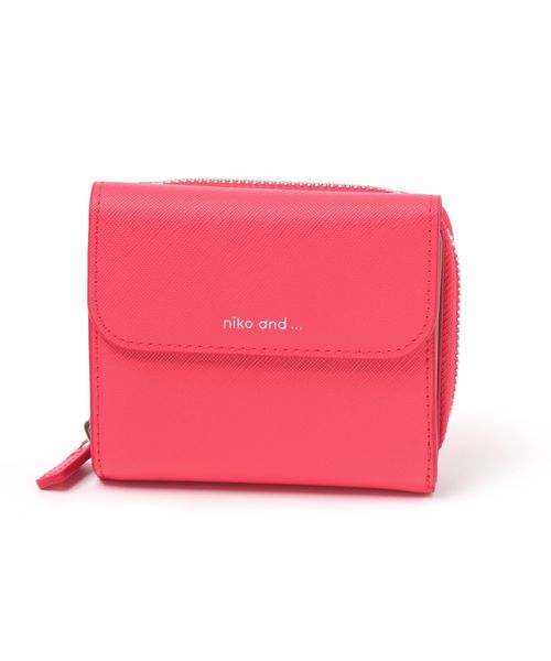 niko and .オリジナル10ポケット財布 レッド ウィメンズグッズ ニコアンド 105909 and ST アンドエスティ(旧ドットエスティ) niko and .オリジナル10ポケット財布 レッド ウィメンズグッズ ニコアンド 105909 and ST アンドエスティ(旧ドットエスティ)