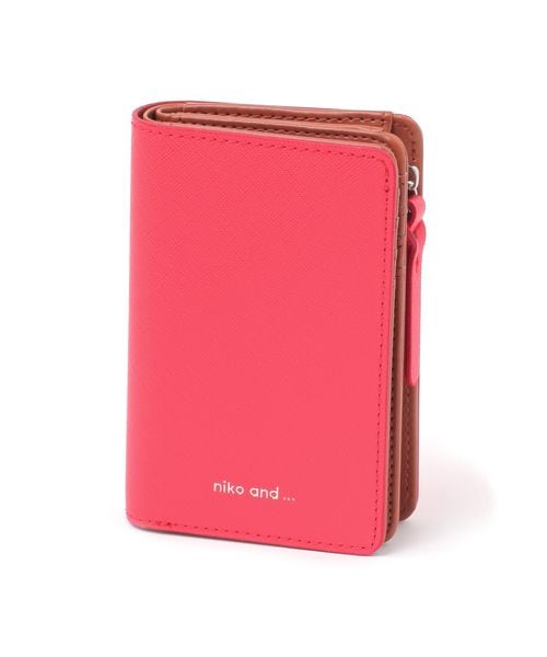 niko and .オリジナル二つ折り8ポケット財布 レッド ウィメンズグッズ ニコアンド 105914 and ST アンドエスティ(旧ドットエスティ) niko and .オリジナル二つ折り8ポケット財布 レッド ウィメンズグッズ ニコアンド 105914 and ST アンドエスティ(旧ドットエスティ)