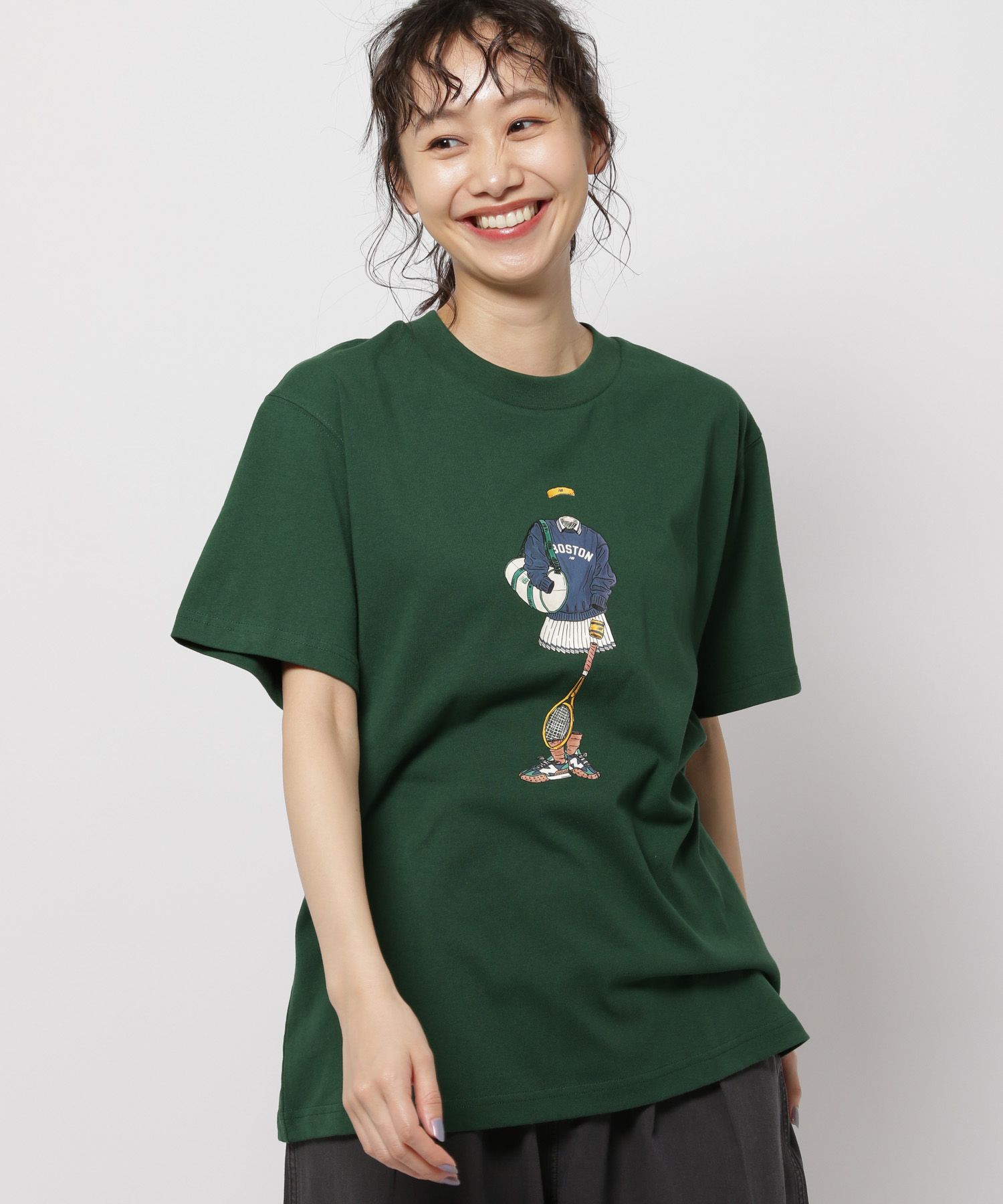 【New Balance(ニューバランス)】リラックス ショートスリーブTシャツ [公式]ニコアンド（niko and ...）通販