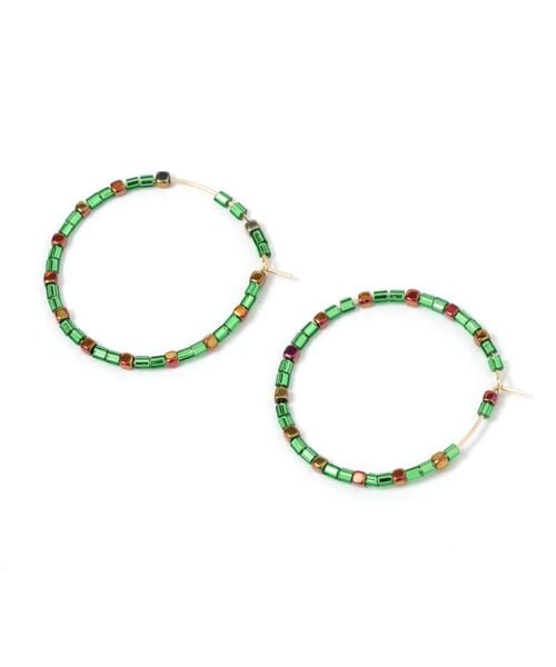 niko and .コンビフープピアス グリーン ウィメンズグッズ ニコアンド 110123 and ST アンドエスティ(旧ドットエスティ) niko and .コンビフープピアス グリーン ウィメンズグッズ ニコアンド 110123 and ST アンドエスティ(旧ドットエスティ)
