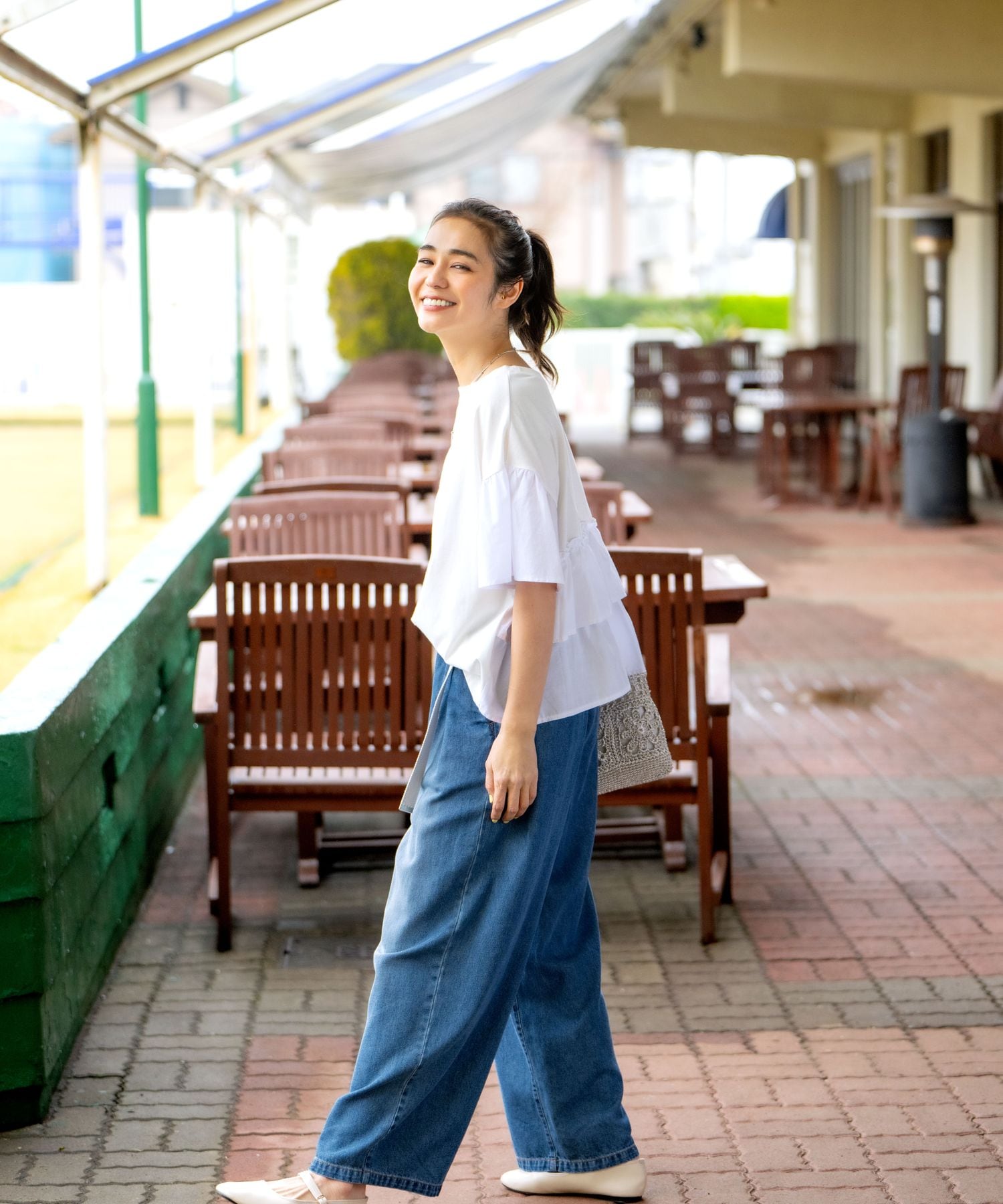 niko and JEANS 2024SS] 2TUCK EASY WIDE PANTS | [公式]ニコアンド 