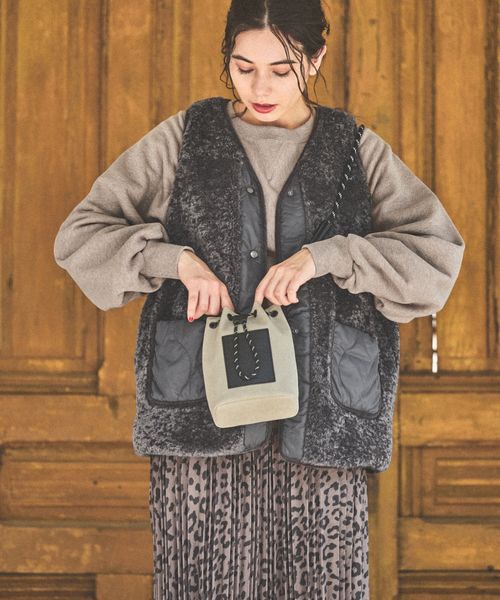 niko and .パラコード巾着ミニショルダー グレー FREE メンズグッズ ニコアンド 130126 and ST アンドエスティ(旧ドットエスティ) niko and .パラコード巾着ミニショルダー グレー FREE メンズグッズ ニコアンド 130126 and ST アンドエスティ(旧ドットエスティ)