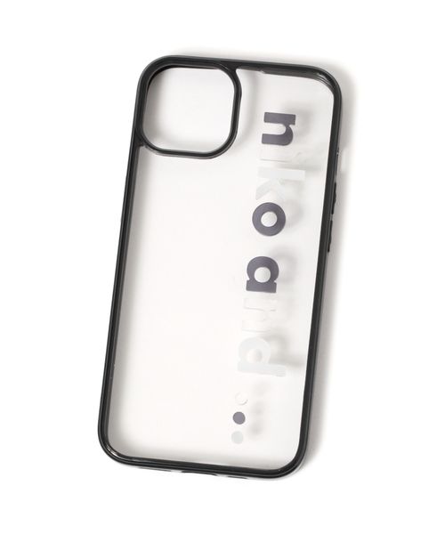niko and .ニコロゴアクリルiPhoneケース(iPhone13/14) ガジェット グレー ニコアンド 130372 and ST アンドエスティ(旧ドットエスティ) niko and .ニコロゴアクリルiPhoneケース(iPhone13/14) ガジェット グレー ニコアンド 130372 and ST アンドエスティ(旧ドットエスティ)