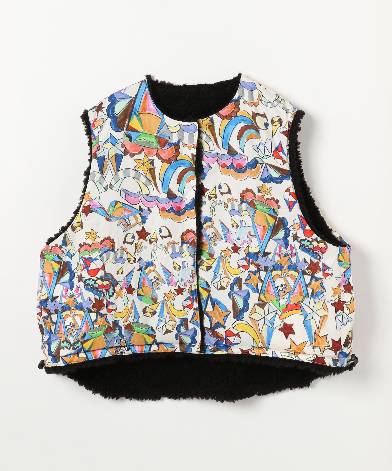 TSUMORI CHISATO ツモリチサト リバーシブルシルクスカジャン